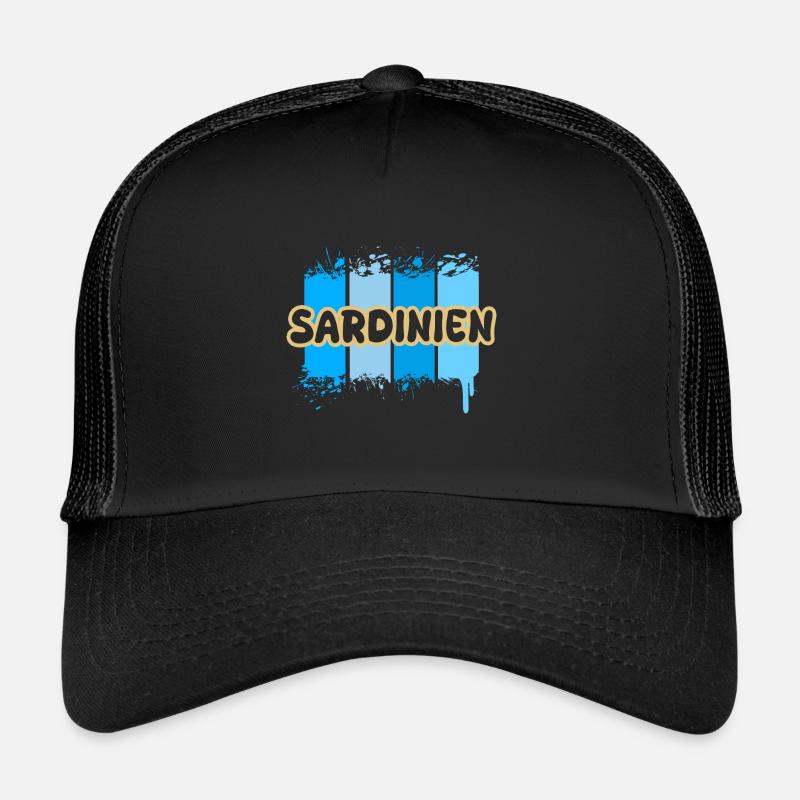 Sardaigne comme Sardaigne Casquette trucker 