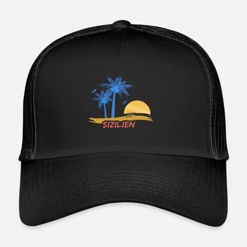 Beach Sicily Trucker Cap
