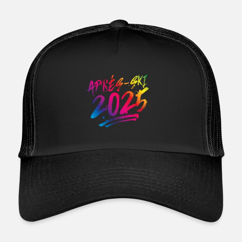 Après-ski 2025 Multicolore Casquette trucker 