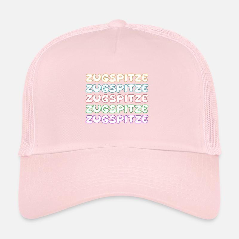 Zugspitze als Klettern Trucker Cap