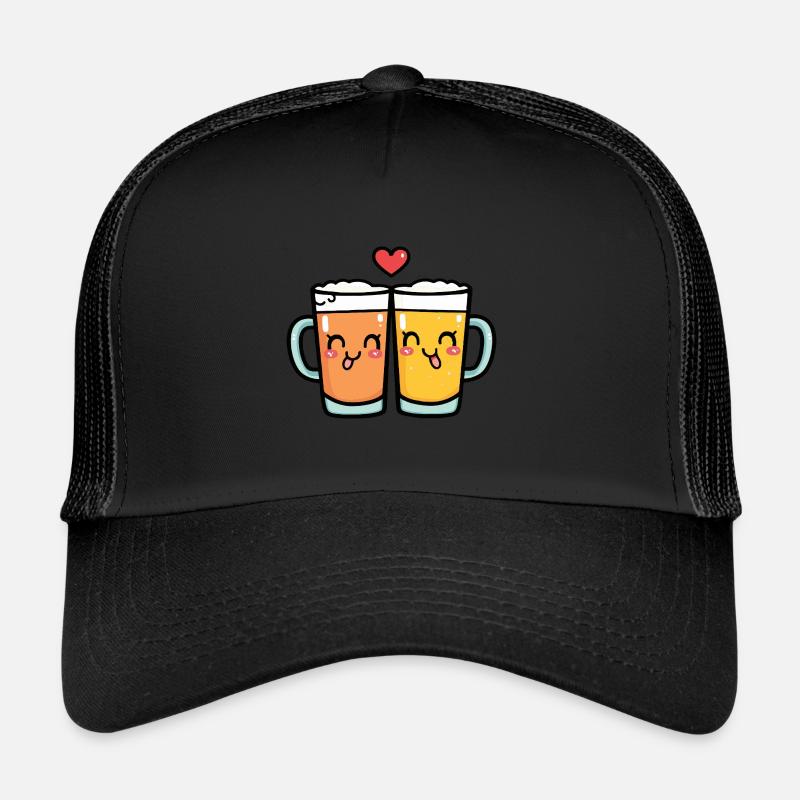 Bier Herz Liebe Party Niedlich Trucker Cap