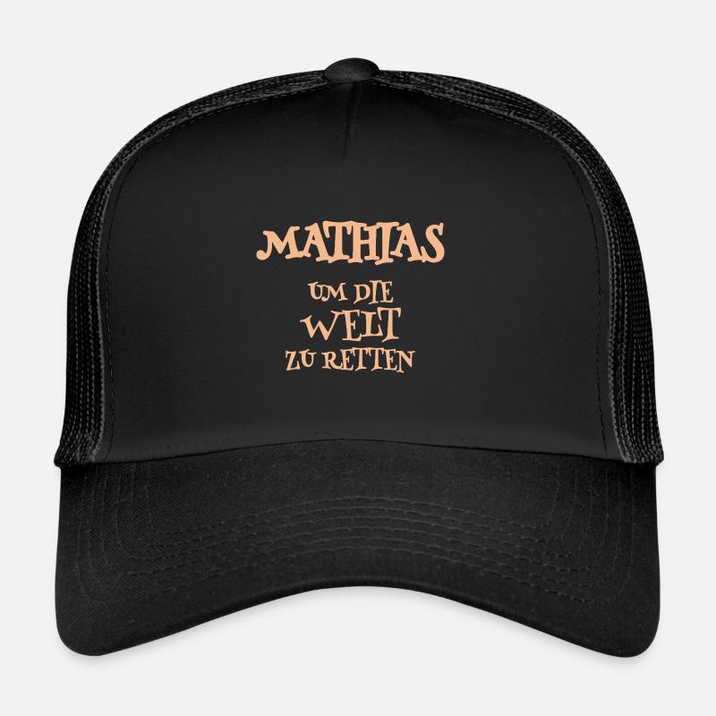 Helfer Mathias - Trucker Cap - Schwarz/Schwarz