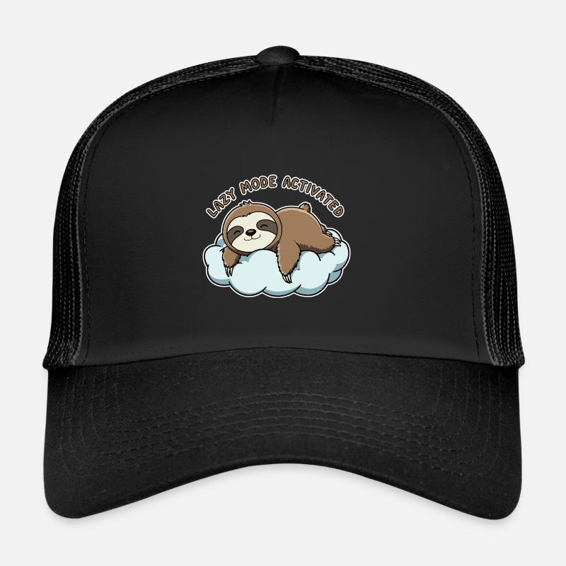 Sleeping Sloth Trucker Cap