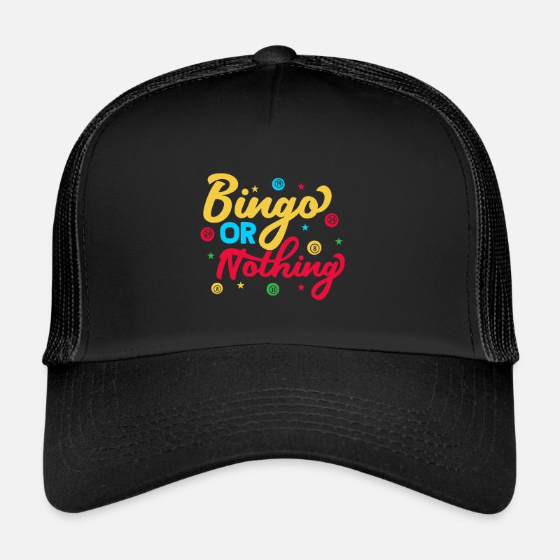 Jeu de bingo ou rien bingo Casquette trucker 