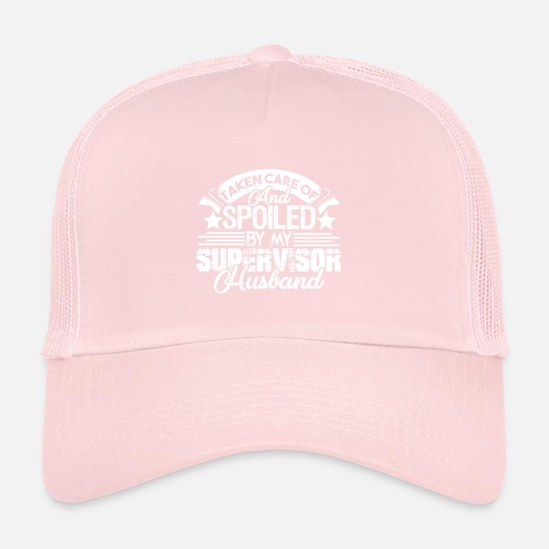 Supervisor Spoiled By My Supervisor Trucker Cap