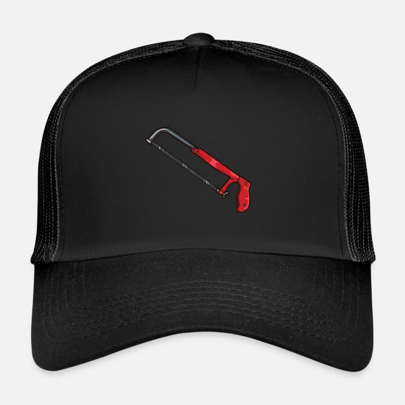Sciages en métal Casquette trucker 