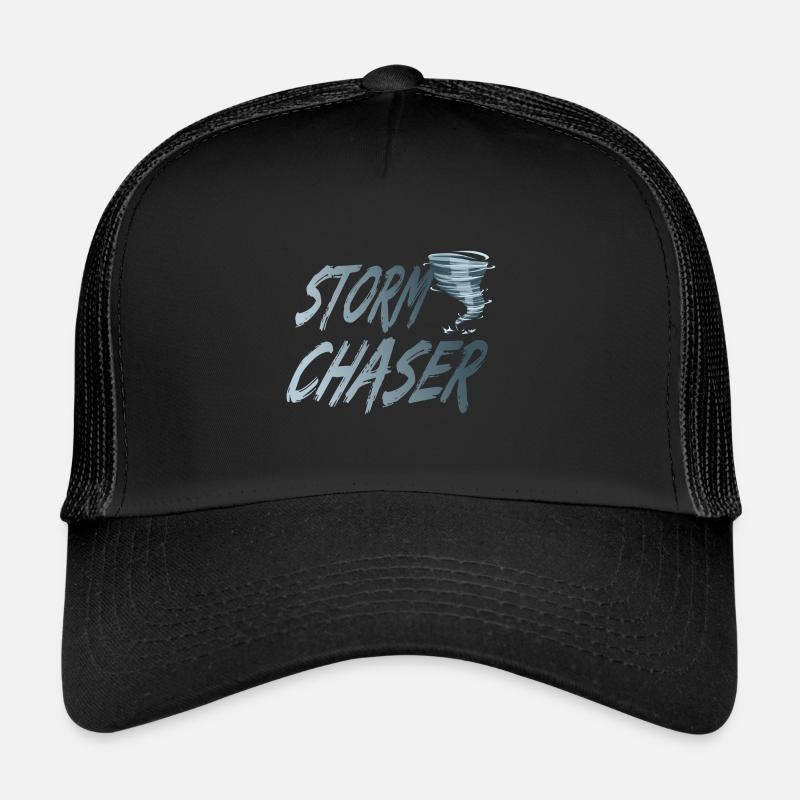 Cyclone de tempête pour un chasseur de tempête Casquette trucker 