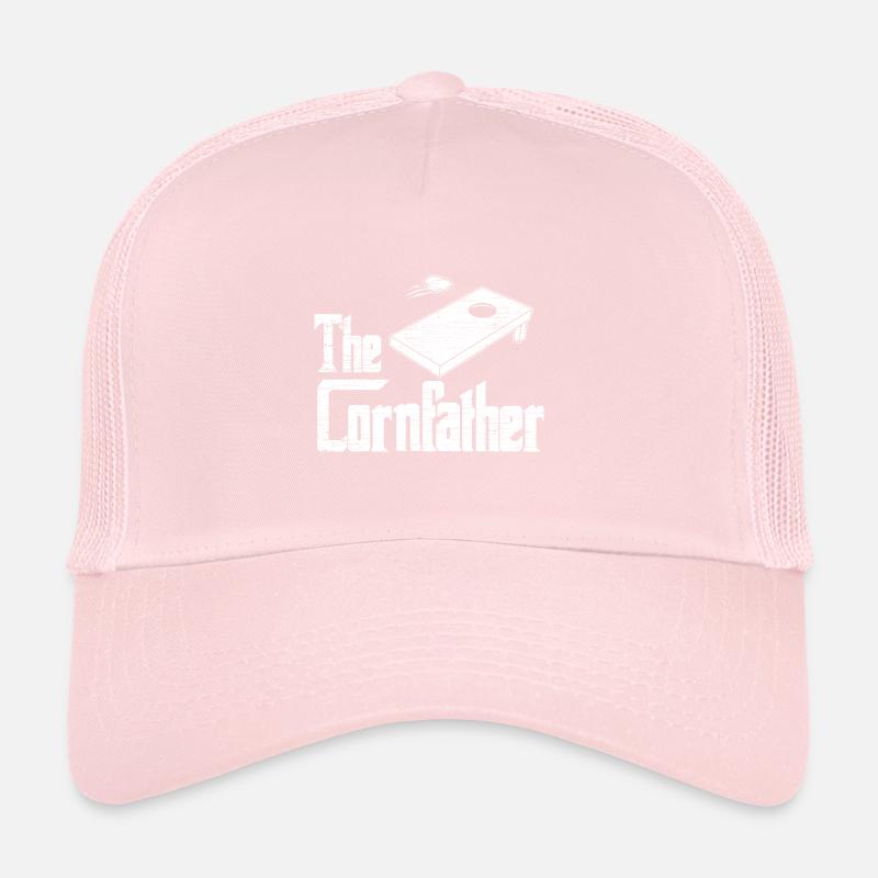 Cornhole - The Cornfather - Cornhole Gift Trucker Cap