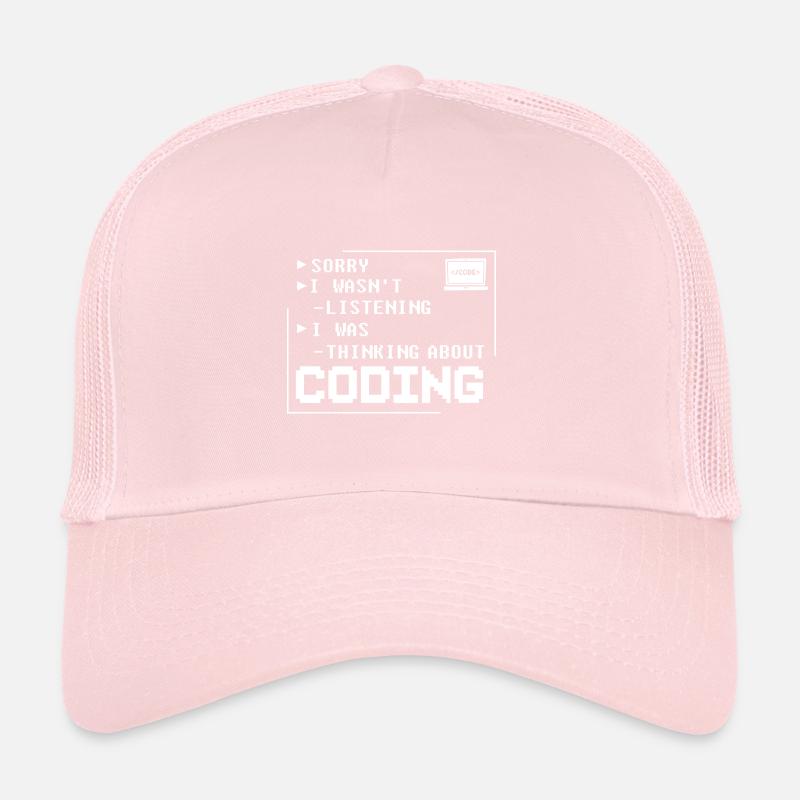 Programmer Programming Computer Developer Pc Trucker Cap