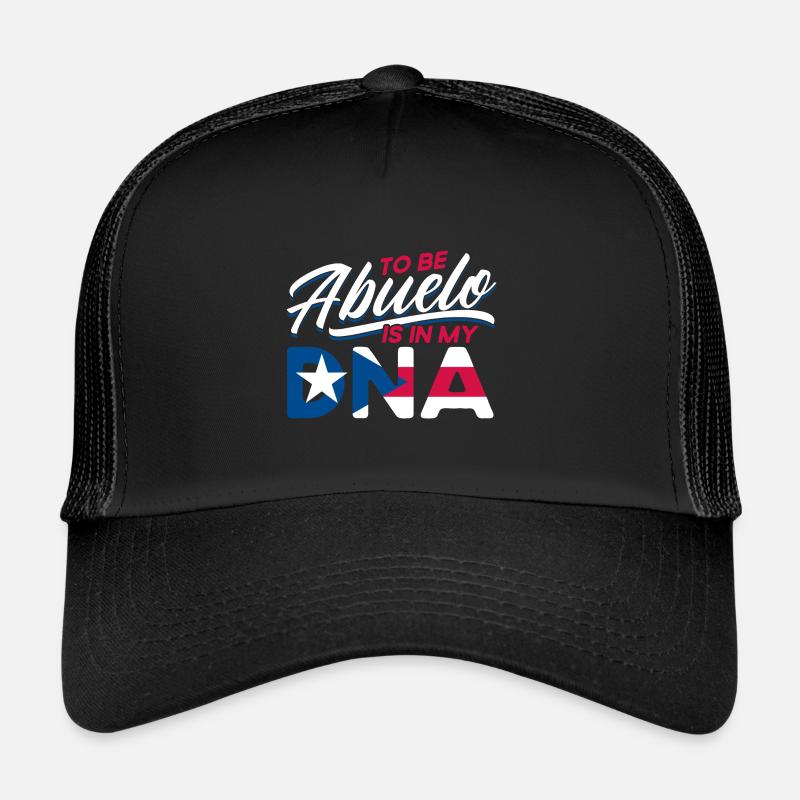 Être Abuelo est dans mon ADN Porto Rico Casquette trucker 