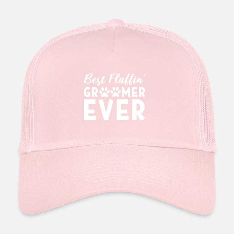 Bester flauschiger Groomer Tierarztassistent Gift Trucker Cap