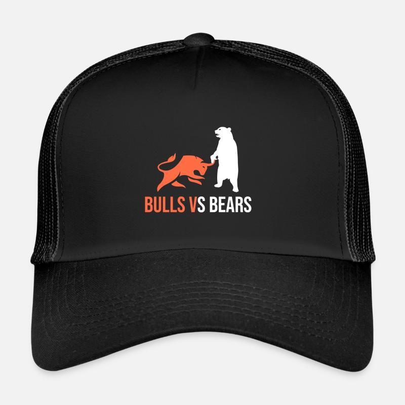 Taureaux VS Ours Casquette trucker 