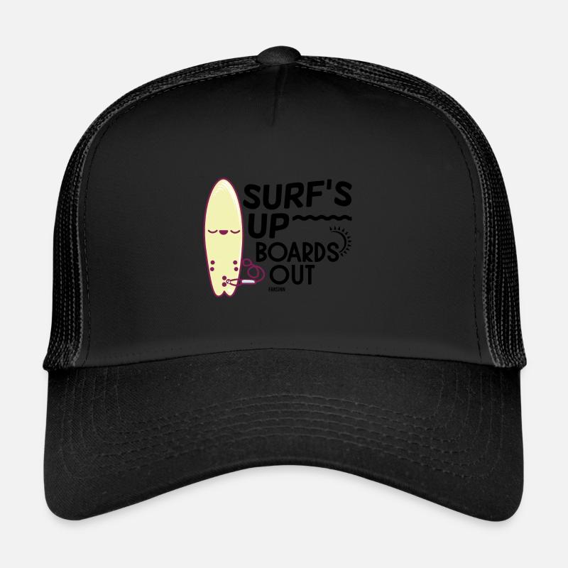 cooles Surfbrett Trucker Cap