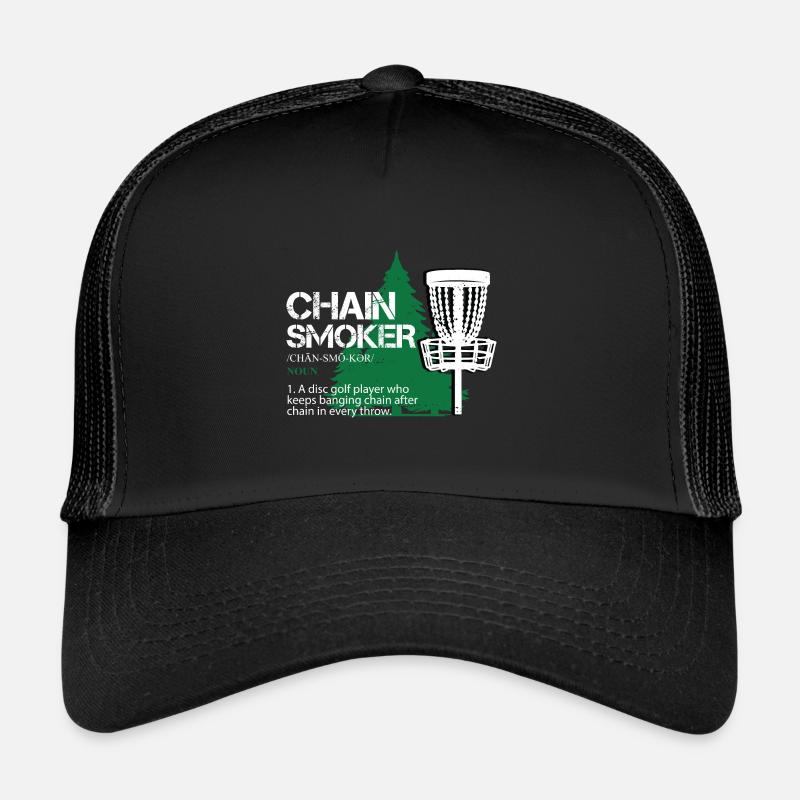 Disc throwing lover discus thrower game sport Trucker Cap