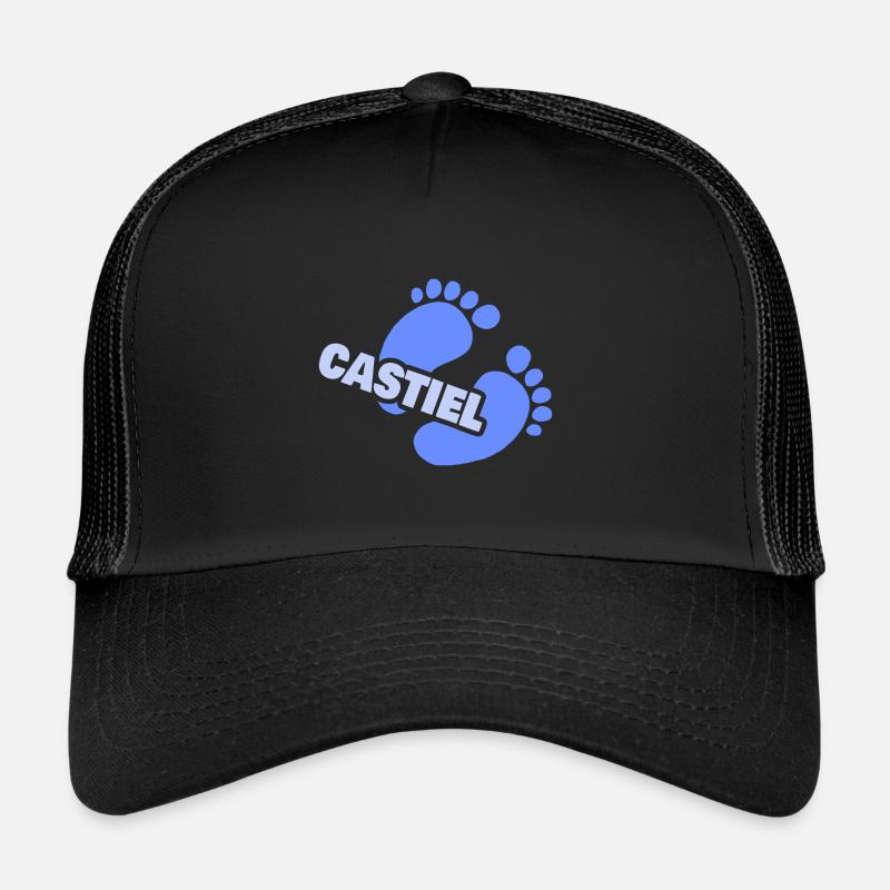 Empreinte Bébé Naissance Castiel Casquette trucker 