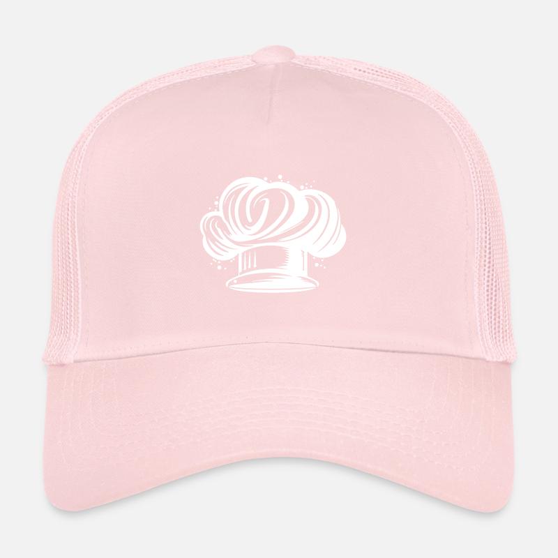 Chef's Hat Silhouette Cooking Chef Casquette trucker 