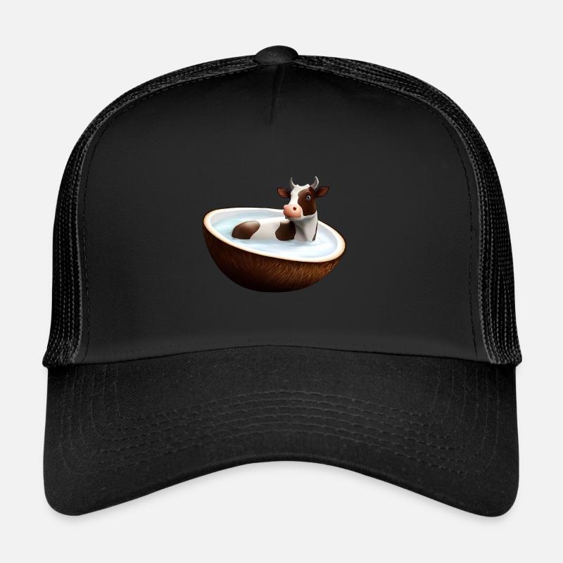 Vache à la noix de Casquette trucker 