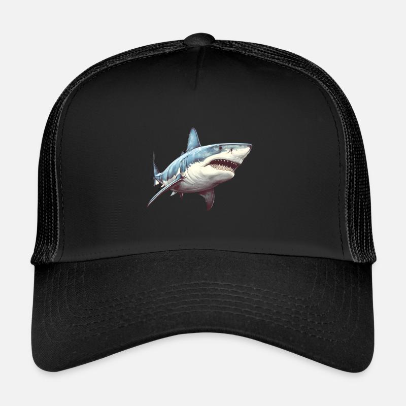 Grand requin blanc Casquette trucker 