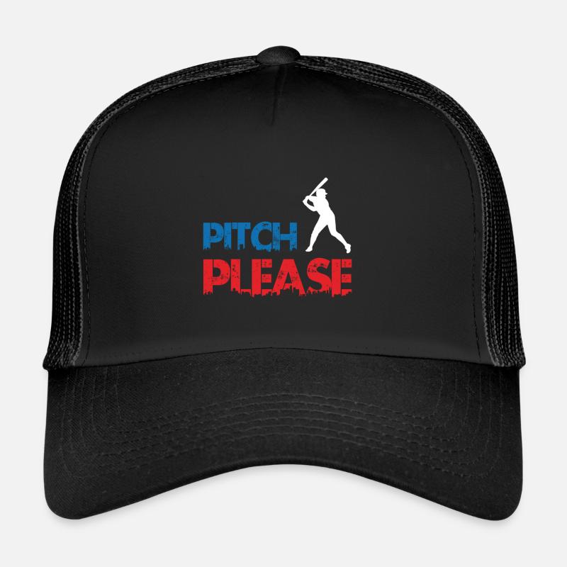 pitch baseball Trucker Cap