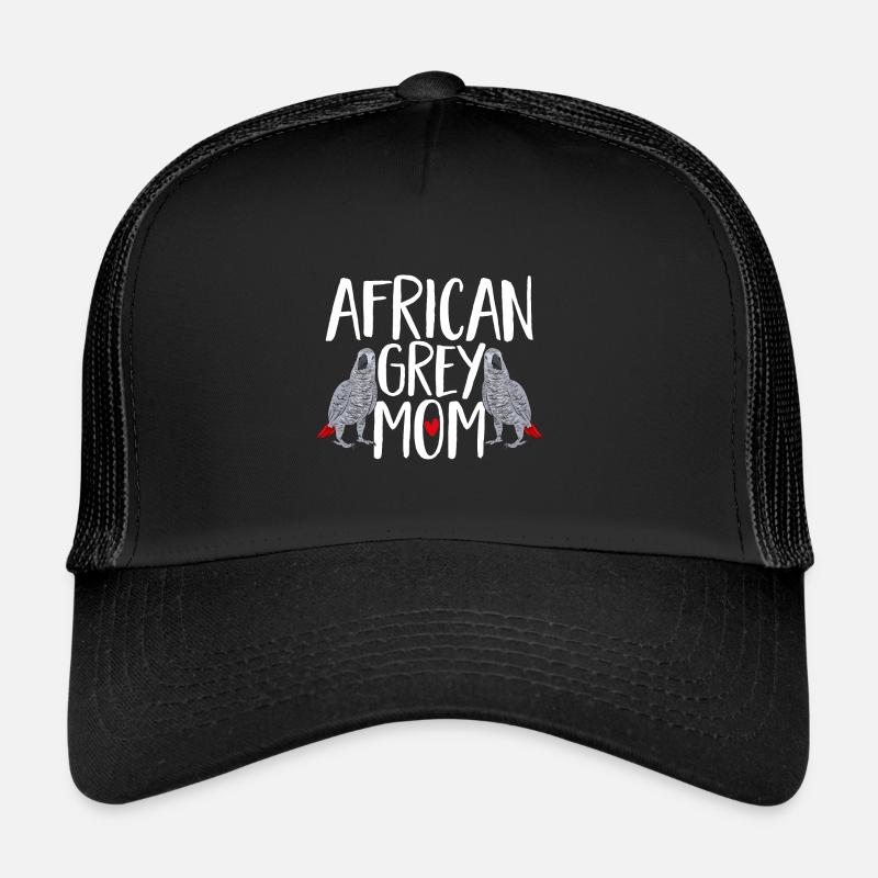 Graupapagei Perroquet gris d’Afrique Papagei Casquette trucker 
