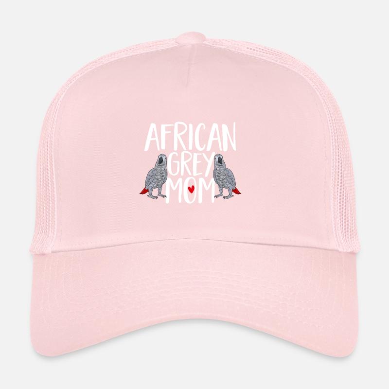 Graupapagei African Grey Parrot Papagei Trucker Cap