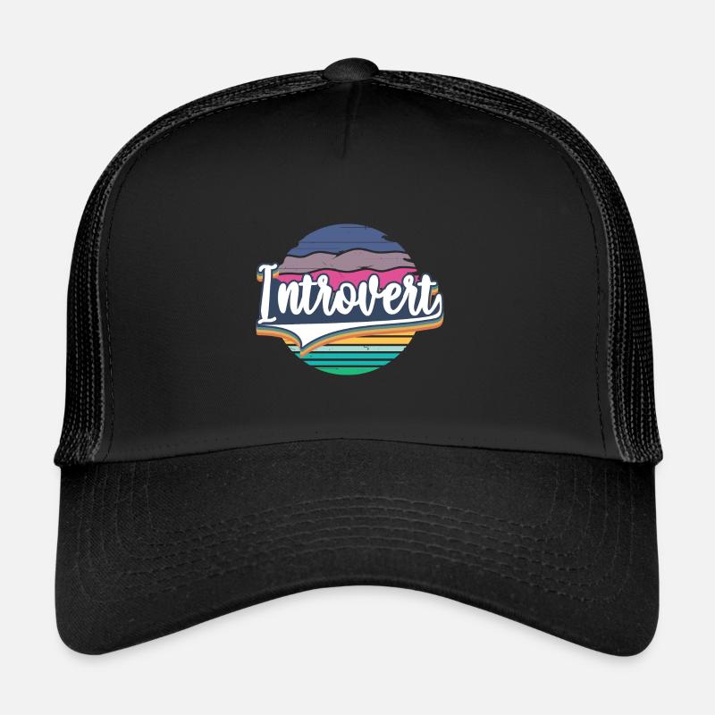 Trouble d’anxiété sociale introverti Casquette trucker