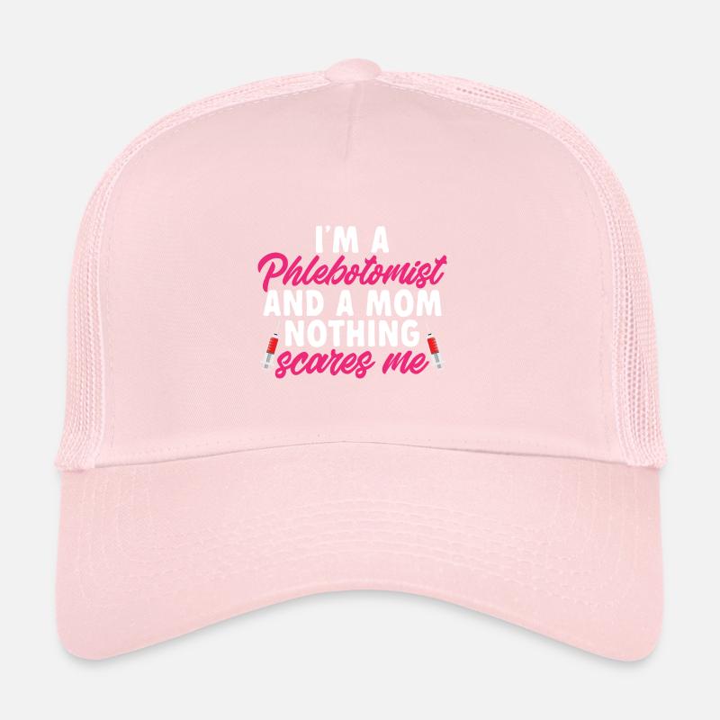 Phlébotomie Prise de sang Infirmière Casquette trucker 