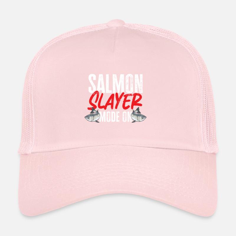 Pêche au saumon Pêcheur de saumon Casquette trucker 