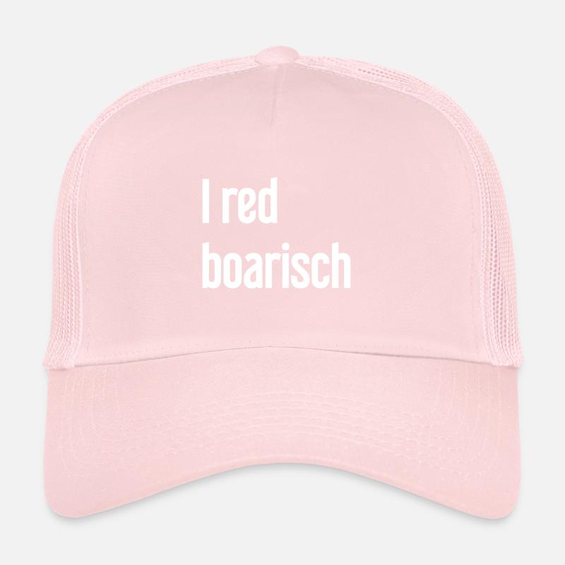 I boarisch rouge Casquette trucker 
