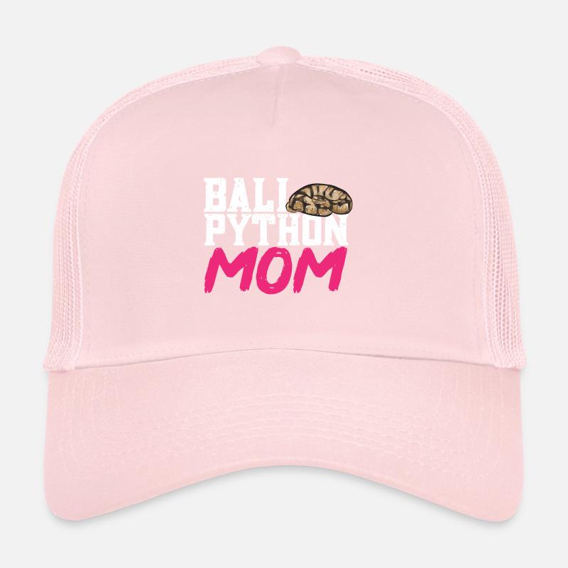 Ball Python Snake King Python Casquette trucker 