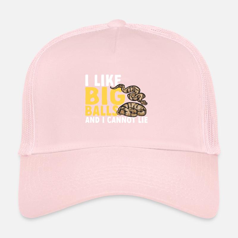 Ball Python Snake King Python Casquette trucker 