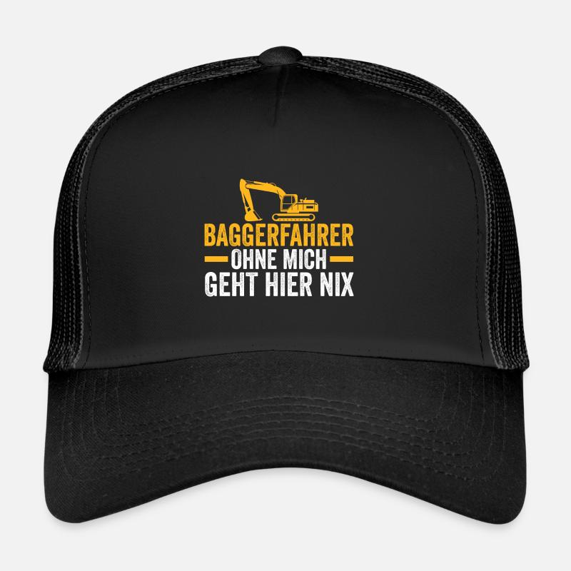 Bagger Fahrer Bagger Fahrer Geschenk Trucker Cap