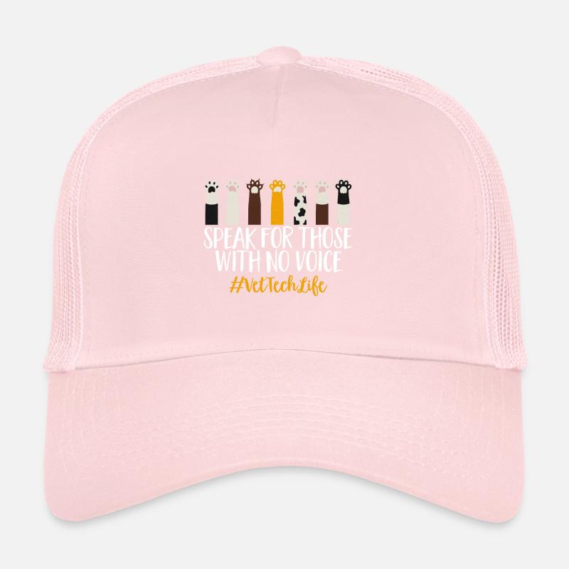Vet Tech Veterinary Veterinary Technician Trucker Cap