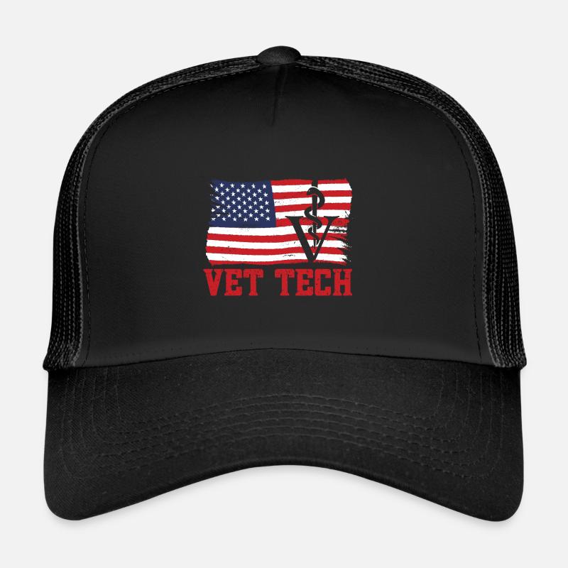 Vet Tech Veterinary Medicine Veterinary Technician Trucker Cap