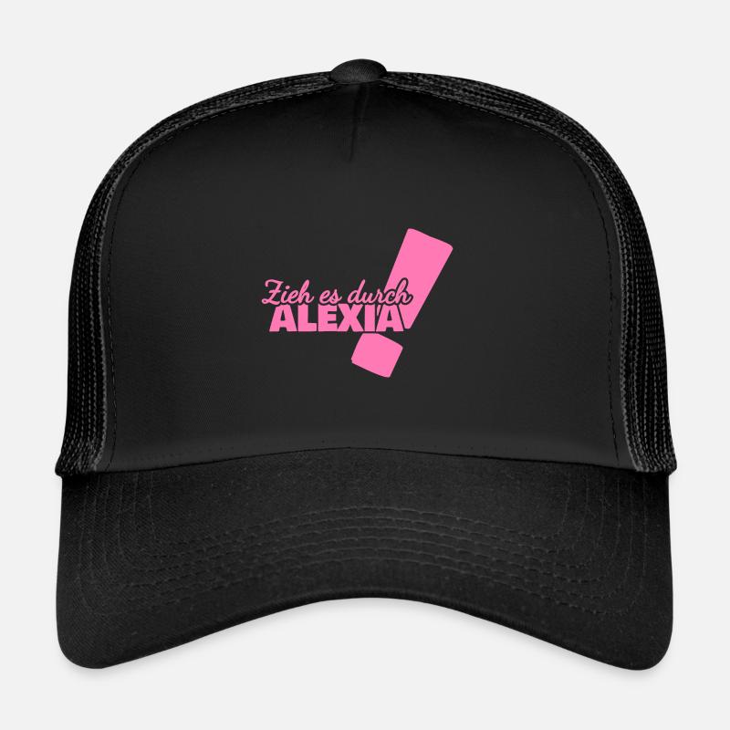 Prénom Alexia Casquette trucker 