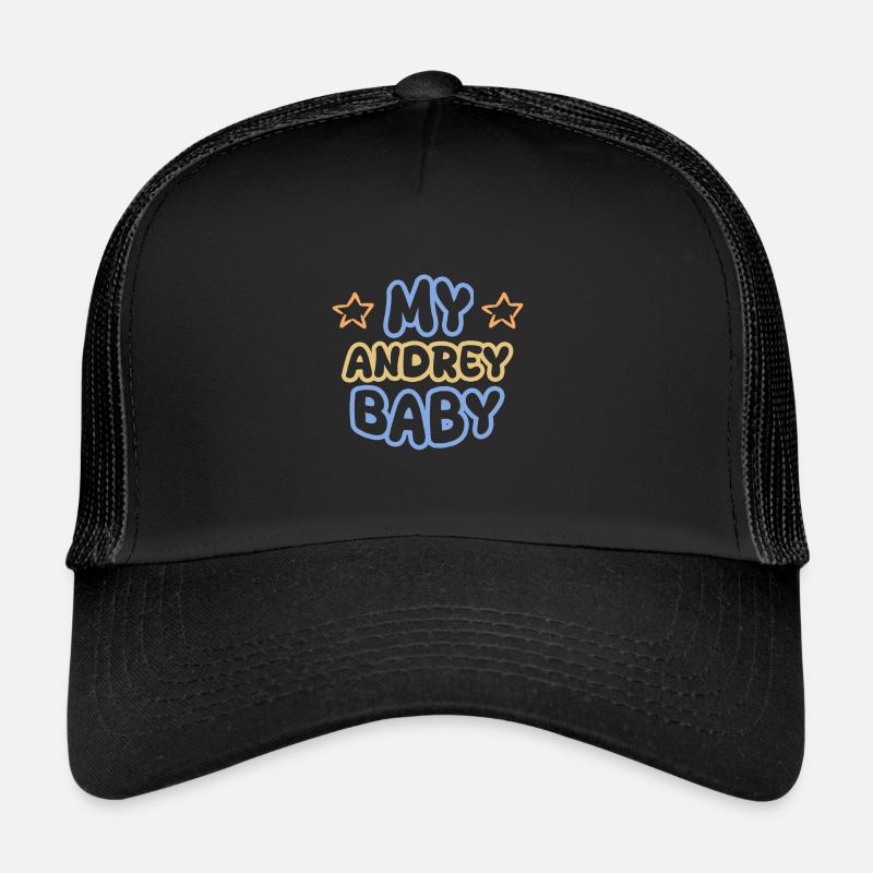 Andreï comme prénom Casquette trucker 