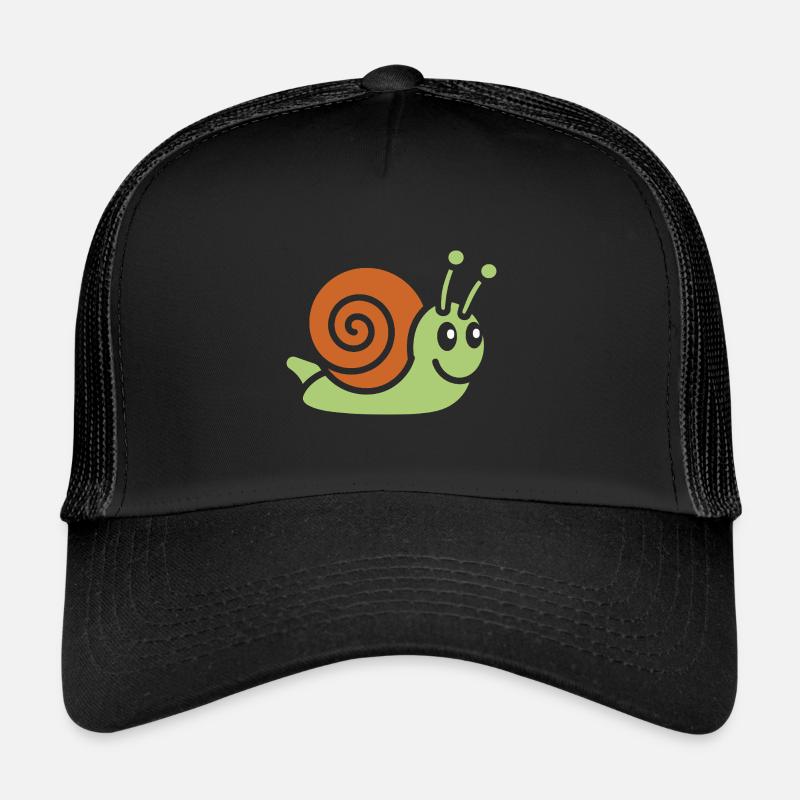 Escargot Casquette trucker 