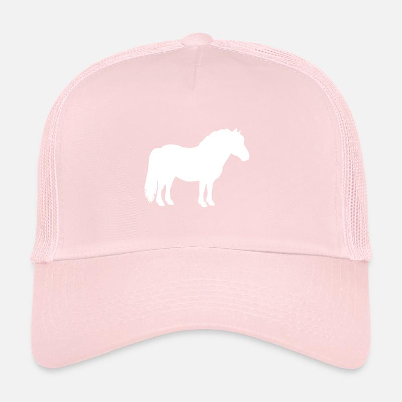 Shetty Shetland poney cheval cavalier dames filles Casquette trucker 