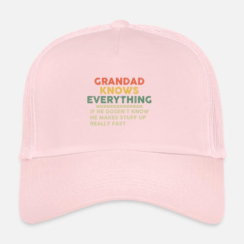Grandad Knows Everything Casquette trucker 