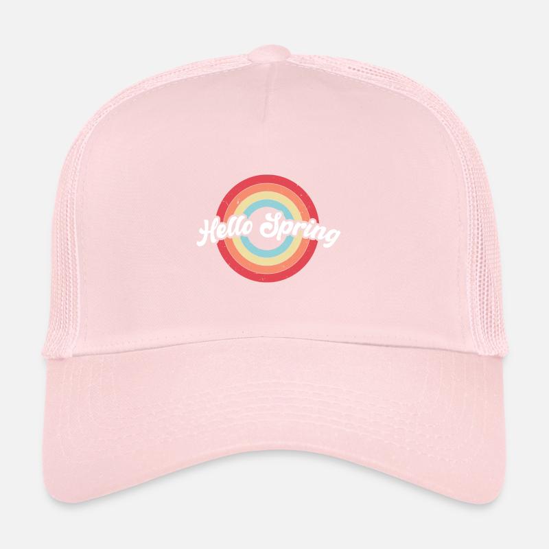 Hello Spring Hello Spring Vintage Arc-en-ciel Casquette trucker 