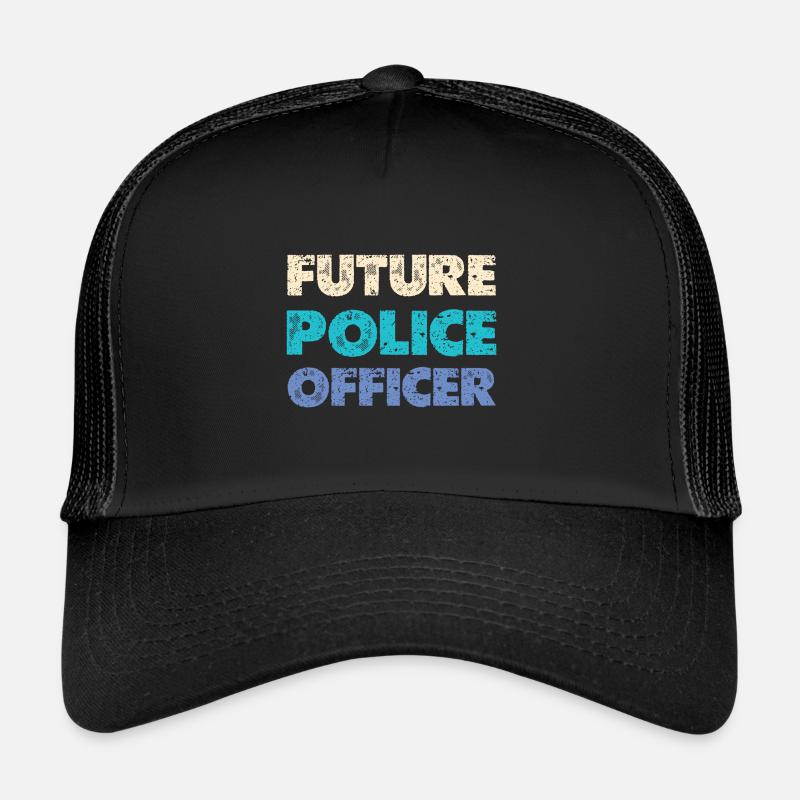 Future Policeman Cop Law Enforcement Lovers Trucker Cap