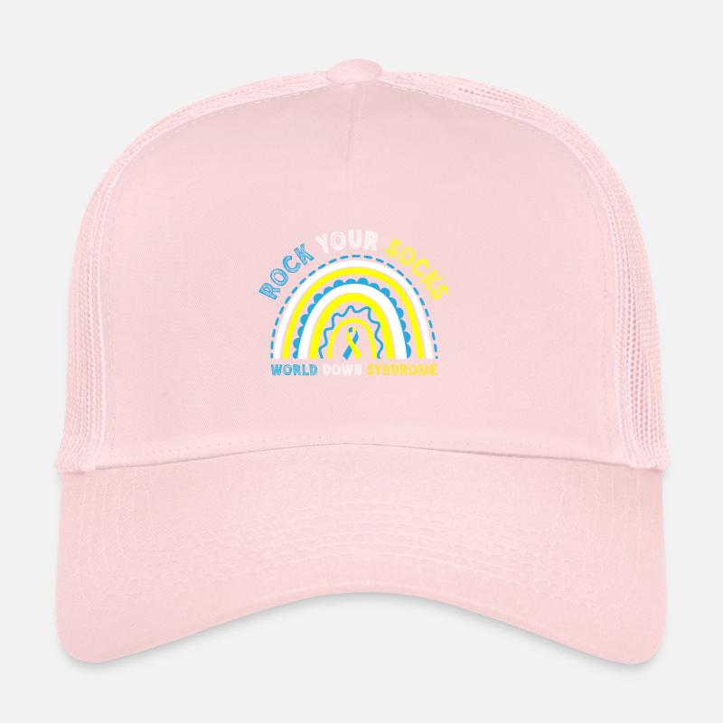 Rock Your Socks World Down Syndrome Month Trucker Cap