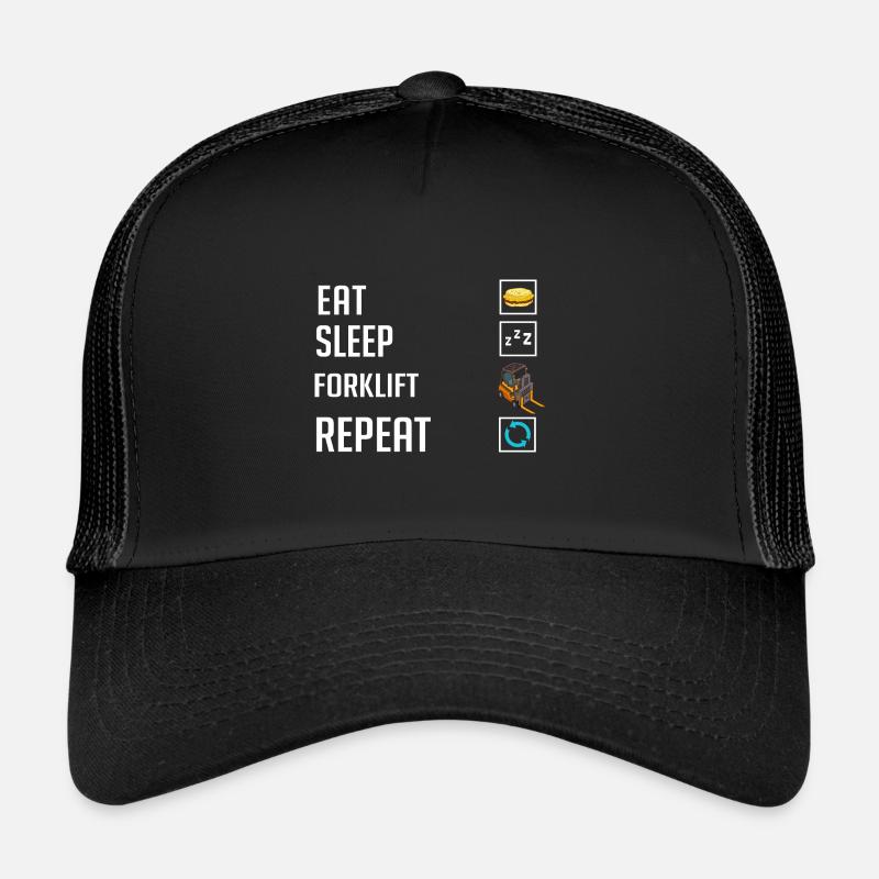 Forklift Driver Forklift Lift Truck Trucker Cap