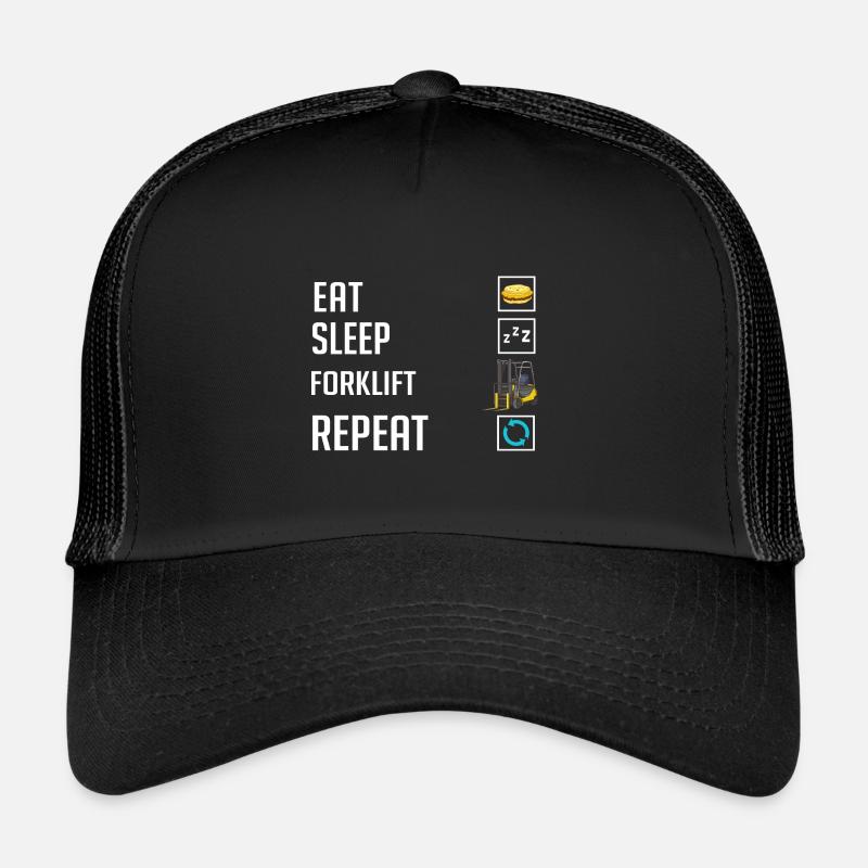Forklift Driver Forklift Lift Truck Trucker Cap