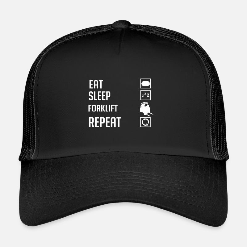 Gabelstapler Fahrer Stapler Hubstapler Hubwagen Trucker Cap