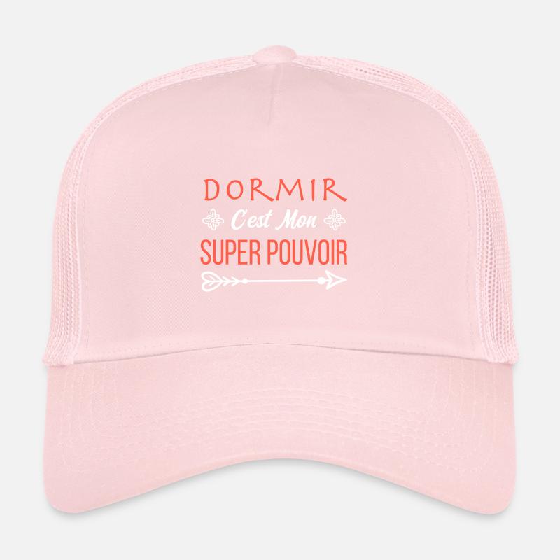 Dormir C'est Mon Super-Pouvoir Casquette trucker 