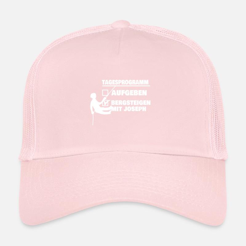 Berg mit joseph oder aufgeben Trucker Cap