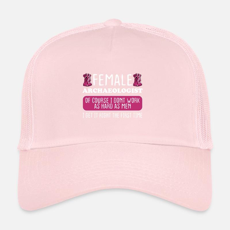 Archéologue pour la première fois Casquette trucker 