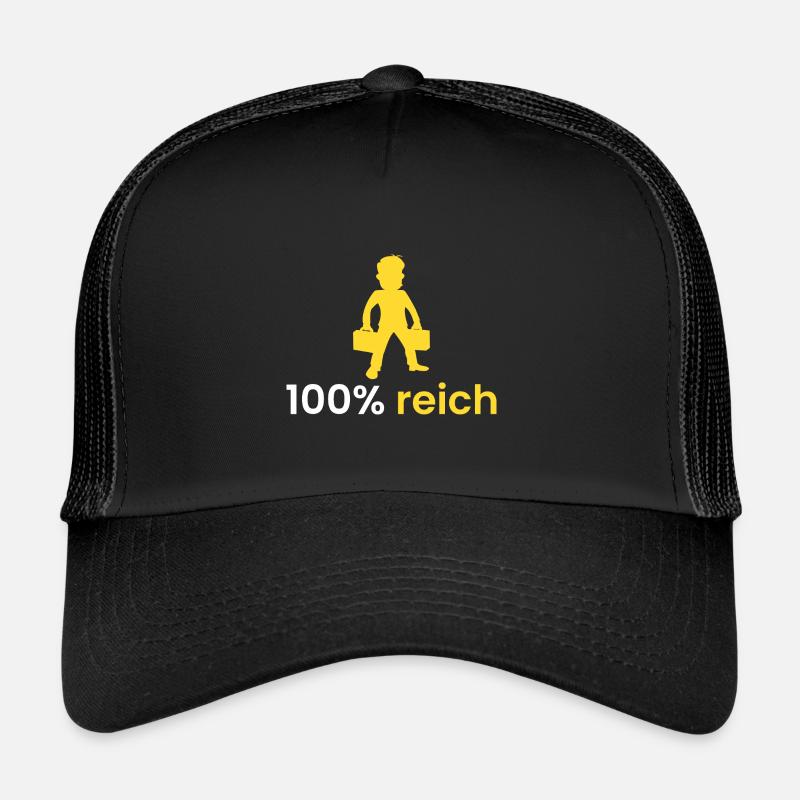 100% reich Trucker Cap