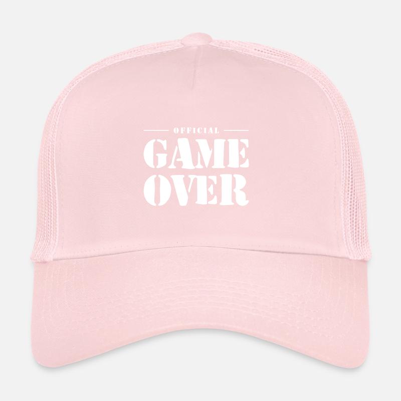Game Over Slogan Casquette trucker 